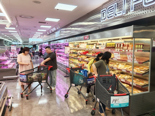 롯데마트 매장 모습. 연합뉴스